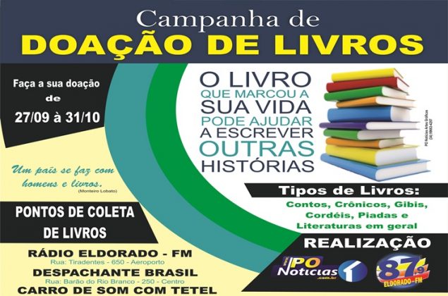 Campanha Incentiva Doação De Livros Em Presidente Olegário P O Notícias