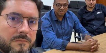 Falcão recebe diretores do DNIT e freia proposta do Governo de Minas de terceirizar a BR 365