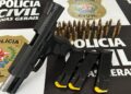 Operação da Polícia Civil prende suspeito de tentativa de feminicídio e apreende arma de fogo, em São Gonçalo do Abaeté