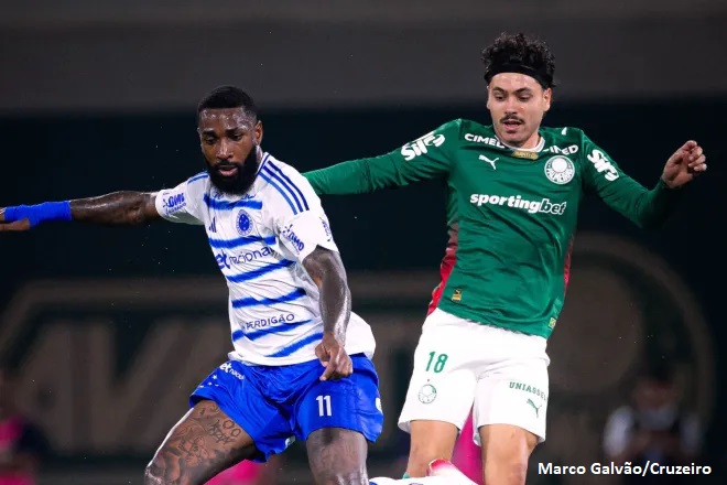 Fora de casa, Cruzeiro empata com Palmeiras em jogo movimentado pelo Brasileirão