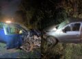 Colisão frontal na véspera do feriado deixa um morto e três gravemente feridos na BR-040 em João Pinheiro