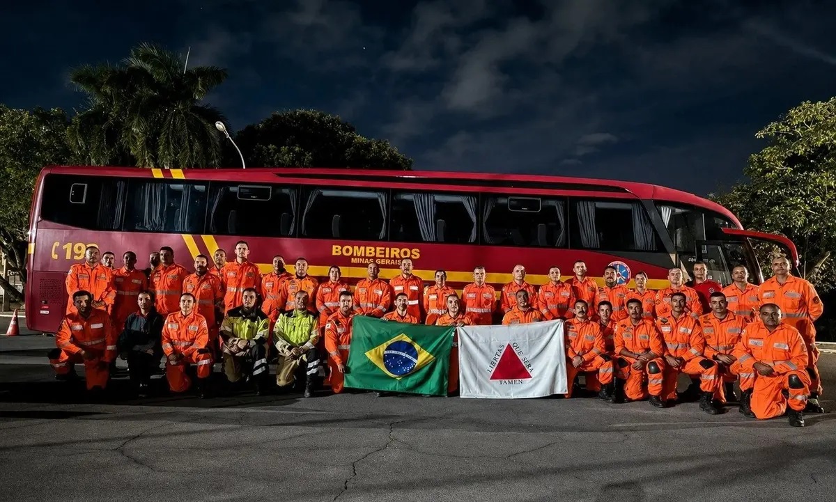Militares do Corpo de Bombeiros de Minas Gerais vão integrar força-tarefa brasileira para ações de busca e salvamento na Venezuela