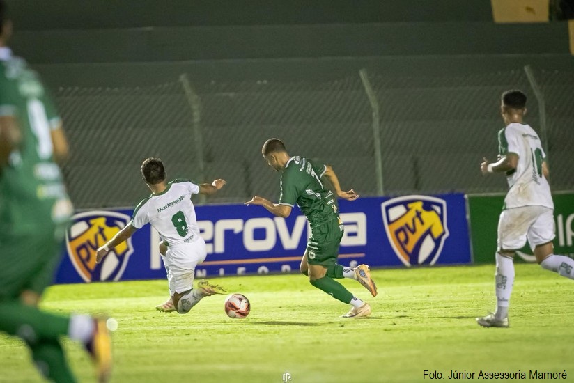 Com gol do estreante Matheus Sacramento, Mamoré vence a primeira em casa e deixa a lanterna