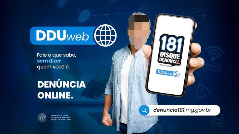 Disque Denúncia 181 chega à internet com funcionalidades inéditas
