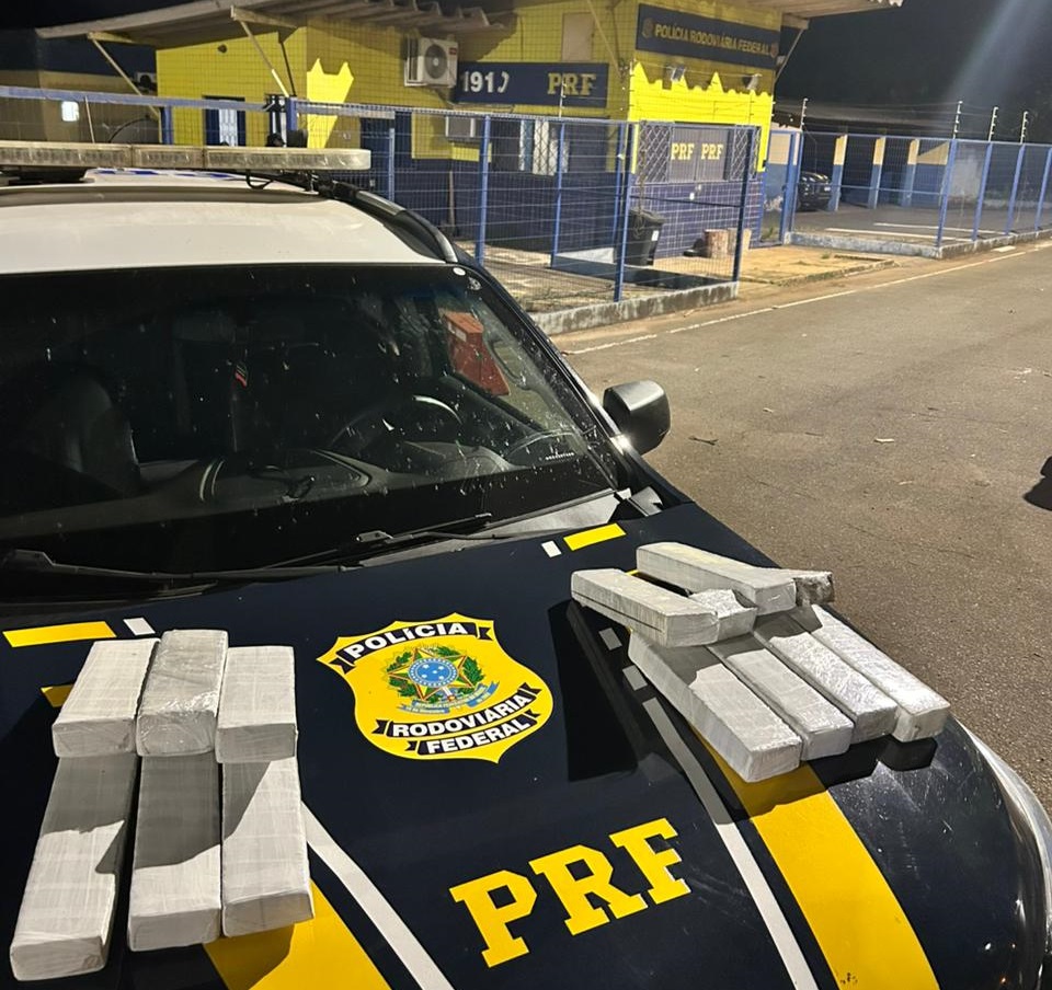 Fim da viagem: casal é preso com 14 tabletes de maconha durante fiscalização da PRF na BR-365, em Patos de Minas