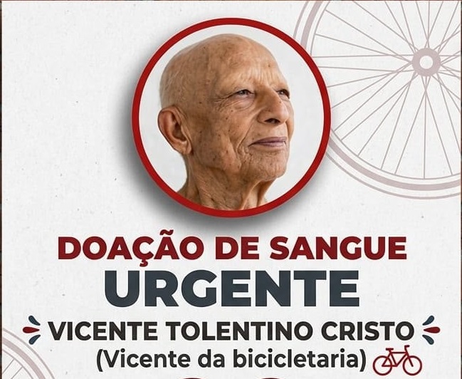 Solidariedade: campanha busca doadores de sangue para paciente de Presidente Olegário