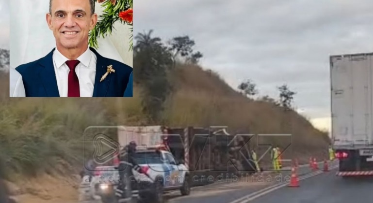 Motorista de Lagoa Formosa morre após sofrer acidente com carreta na BR-262, família autoriza doação de órgãos