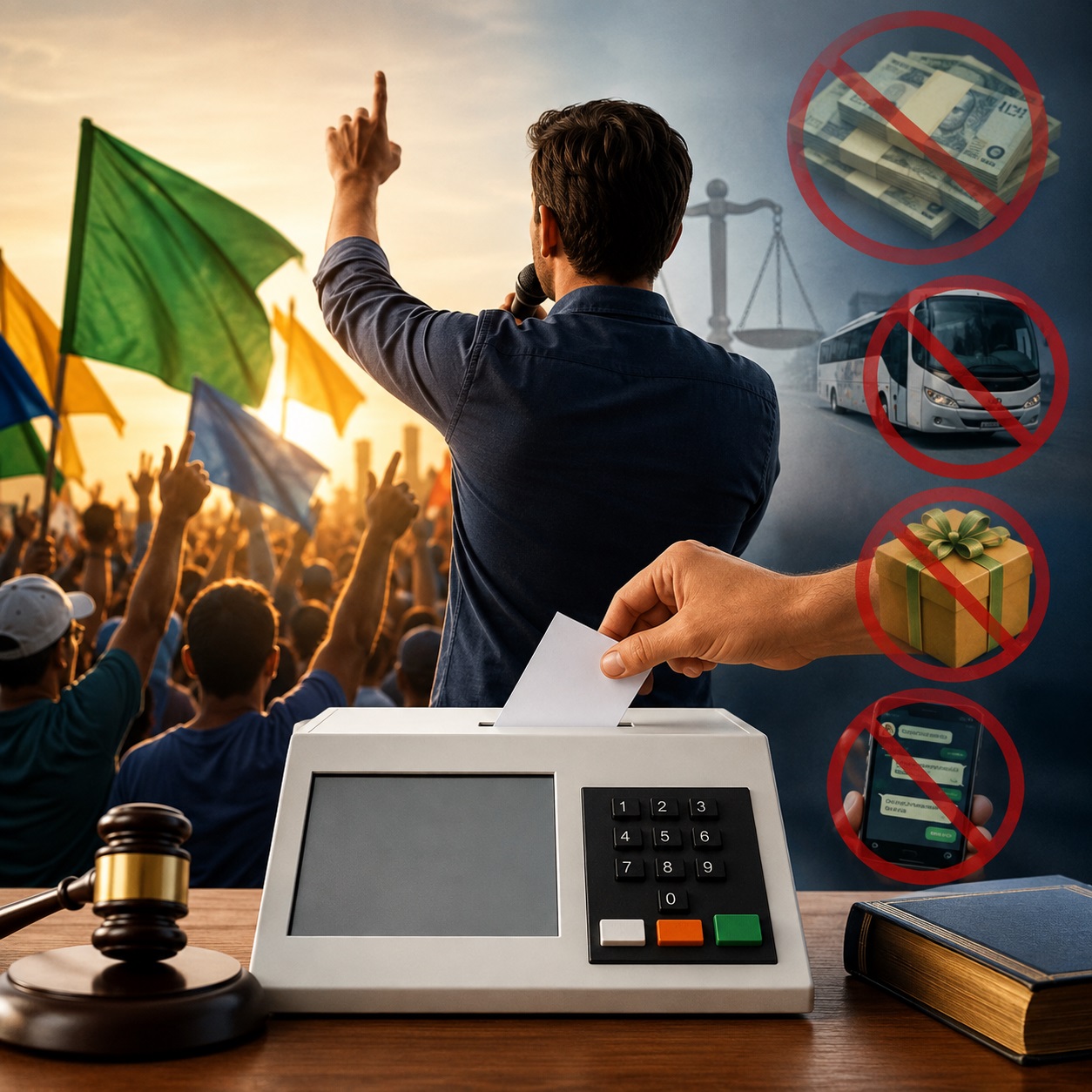 Propaganda eleitoral começa neste domingo(16): veja o que pode e o que não pode